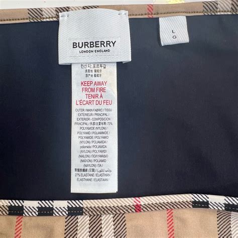 burberry check triangle.